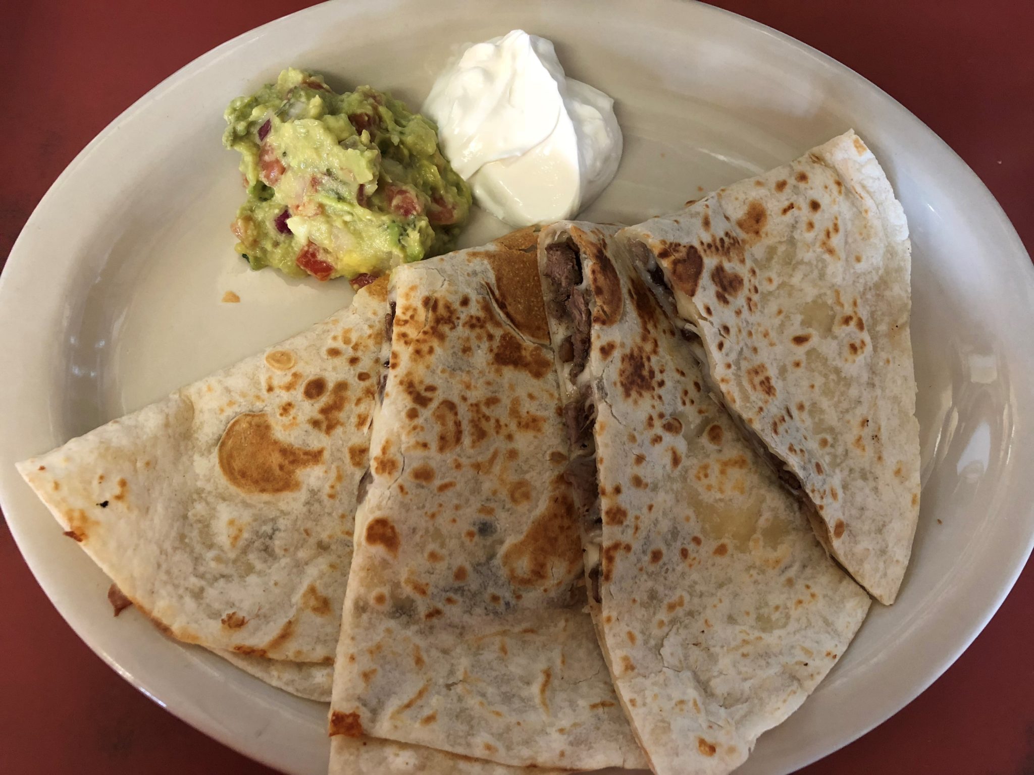 Meat Quesadilla La Patria