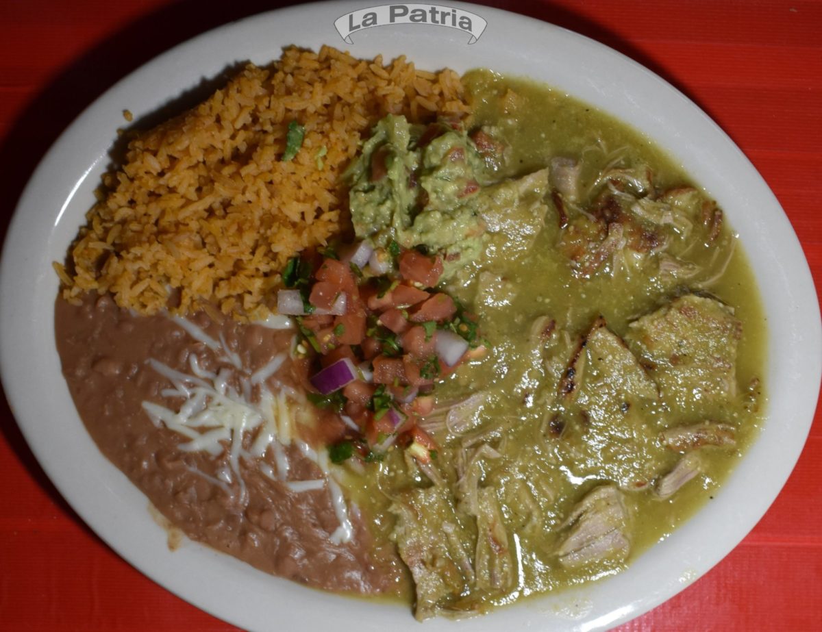 Chile Verde Plate